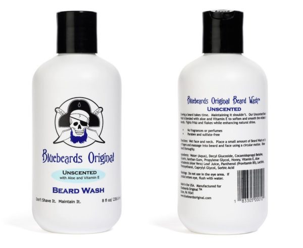 Bluebeards Wash Unscented (250ml/8.5oz)