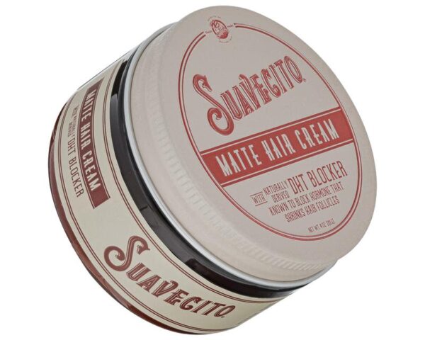 Suavecito Matte Hair Cream W/ DHT Blocker 4oz.